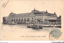 Delcampe - AJTP9-75-0961 - PARIS - La Gare D'orléans, Quai D'orsay - Pariser Métro, Bahnhöfe