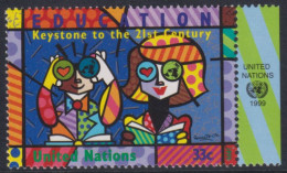 Delcampe - 1999 Vereinte Nationen > New York ** Mi:NT-NY 828, Yt:NT-NY 812, Education - Keystone To The 21st Century - Nuovi