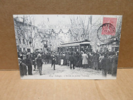 Delcampe - AUBAGNE  (13) L'arrivée Du Premier Tramway Belle Animation - Aubagne