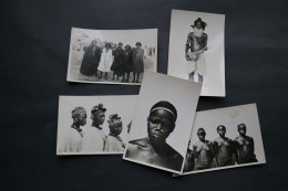 Delcampe - 5  Cpa  Soudan Vers 1950 Tribus Afrique        WWI   /3/ - Sudan