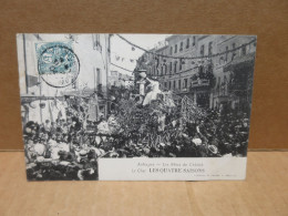 Delcampe - AUBAGNE  (13) Fetes De Charité Char Les Quatre Saisons Beau Plan Belle Animation - Aubagne