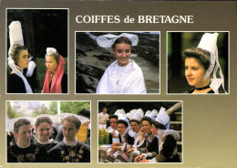 Delcampe - CPSM Coiffes De Bretagne Coiffes Du Pays Bigouden Du Tregor Pays Glazik Pays De Lorient Pays De Foue - Fouesnant