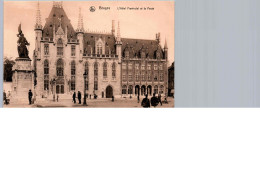 Delcampe - Brugge - L'hôtel Provincial Et La Poste - Brugge