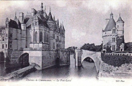 Delcampe - 37 - Indre Et Loire -  Chateau De CHENONCEAUX  - Le Pont Levis - Chenonceaux