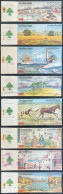 Delcampe - Lebanon 1989-1991 8 Different National Lottery Tickets (Yanasib Watani) - Libano