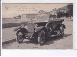 Delcampe - AJACCIO: Tropédo Berliet 5 Places Location Forfait Et Au Kilomètre L. Massoni Automobile Cours Napoléon - Très Bon état - Ajaccio