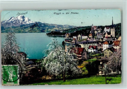 Delcampe - 6000 Luzern Lucerne - Vierwaldstättersee Weggis Und Der Pilatus Blühende... - 12114871 - Lucerna