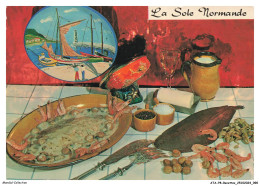 Delcampe - ATAP8-0578-RECETTES - La Sole Normande - Küchenrezepte