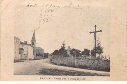 Delcampe - 79 - N°75526 - BRIOUX - Entrée Par Le Point Du Jour - Brioux Sur Boutonne