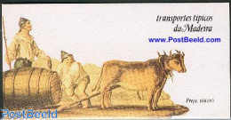 Delcampe - Madeira 1985 Tradional Transport Booklet, Mint NH, Transport - Stamp Booklets - Railways - Ships And Boats - Non Classés
