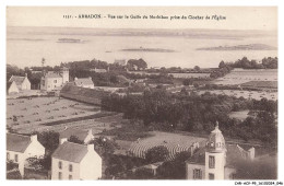 Delcampe - CAR-ACVP9-0403-56 - ARRADON - Vue Sur Le Golfe Du Morbihan Prise Du Clocher De L'église - Arradon