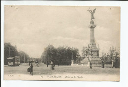 Delcampe - CPA - Dunkerque - Statue De La Victoire - Dunkerque