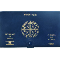 Delcampe - Monnaie, France, Coffret 1 C. à 50 Frs., 1980, Monnaie De Paris, Sans Ailes - Autres & Non Classés