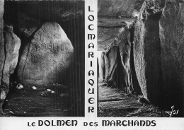 Delcampe - 56 LOCMARIAQUER LE DOLMEN DES MARCHANDS - Locmariaquer