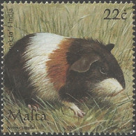 Delcampe - Malta - Domestic Pets - Guinea Pigs, MINT, 2006 - Nager