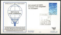 Delcampe - Pays-Bas - Ballonvaart 1982 - Restauratie Huize Clingendael - Niet Vervoerd - Lettres & Documents