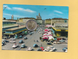 Delcampe - MM4682 Piemonte TORINO Viaggiata 1970 MERCATO PORTA PALAZZO - Wirtschaften, Hotels & Restaurants