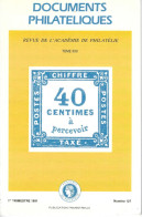 Delcampe - ACADÉMIE DE PHILATÉLIE DOCUMENTS PHILATÉLIQUES + Sommaire N° 127 - Francese