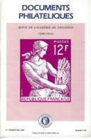 Delcampe - ACADÉMIE DE PHILATÉLIE DOCUMENTS PHILATÉLIQUES + Sommaire N° 142 - Francese