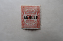 Delcampe - France COURS D'INSTRUCTION "Recouvrements ANNULE" N° 47-CI1 Signé Cote 980 € Neuf Avec Charnière - Instructional Courses