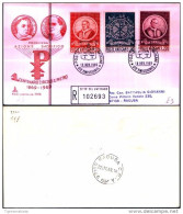 Delcampe - 1891)fdc Del Vaticano - Centenario Del Circolo San Pietro - 18 Novembre 1969 - FDC