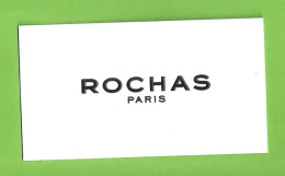 Delcampe - Carte Parfumée /   ROCHAS   (P2186 - Modernes (à Partir De 1961)