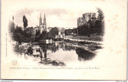 Delcampe - 79 NIORT - L'eglise Saint Andre Et Le Donjon Du Chateau - Niort