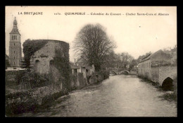 Delcampe - 29 - QUIMPERLE - COLOMBIER DU COUVENT - AU VERSO SPECIALITES PHARMACEUTIQUES HENRI PAILLE LA ROCHELLE - Quimperlé