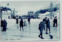 Delcampe - 7500 St. Moritz - Winter Curling - 13960781 - Saint-Moritz