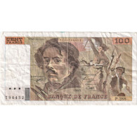 Delcampe - France, 100 Francs, Delacroix, Undated (1995), P.288, TB+ - 100 F 1978-1995 ''Delacroix''