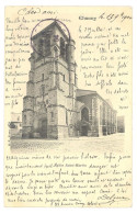 Delcampe - CPA 02 - CHAUNY - Eglise Saint-Martin - Dos Non Divisé - Chauny