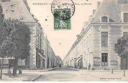 Delcampe - 37 - Richelieu - SAN21713 - La Grande Rue - La Mairie - Bléré