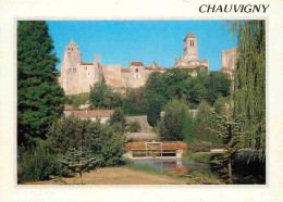 Delcampe - Carte Postale - 86 - Chauvigny - L'église Saint-Pierre - Le Donjon Et Le Château - CPM - Carte Neuve - Voir Scans Recto- - Chauvigny