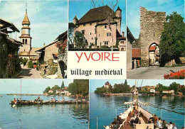 Delcampe - Carte Postale - 74 - Yvoire - Cité Médiévale - Multivues - Bateaux - CPM - Voir Scans Recto-Verso - Poscard - Carta Post - Yvoire