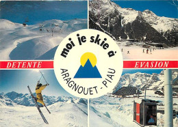 Delcampe - Carte Postale - 65 - Aragnouet Piau Engaly - Multivues - Hiver - Neige - Téléphérique - CPM - Voir Scans Recto-Verso - P - Aragnouet