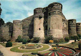 Delcampe - Carte Postale - 49 - Angers - Le Château Et Les Jardins - Fleurs - Carte Neuve - CPM - Voir Scans Recto-Verso - Poscard - Angers