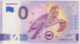 Delcampe - Billet Touristique 0 Euro Souvenir France 62 Nausicaa 2022-7 N°UEBK003352 - Essais Privés / Non-officiels