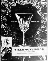 Delcampe - Publicité Papier  VILLEROY & BOCH Décembre 1959 RED - Pubblicitari