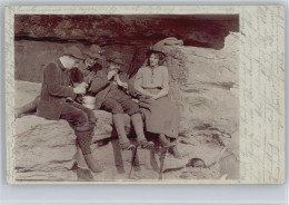 Delcampe - 12051629 - Bergsteiger Pause In Der Bergwand Foto AK - Alpinismus, Bergsteigen