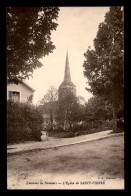 Delcampe - 77 - ST-PIERRE - L'EGLISE - CACHET DAGUIN - Saint Pierre Les Nemours