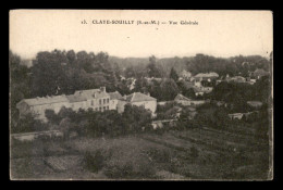Delcampe - 77 - CLAYE-SOUILLY - VUE GENERALE - Claye Souilly