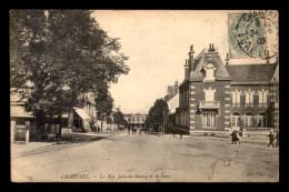 Delcampe - 28 - CHARTRES - LA RUE JEAN DE BEAUCE ET LA GARE - Chartres