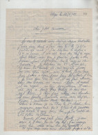 Delcampe - Lettre écrite En 1955 D'un Représentant En Vêtements Français En Algérie à Sa Femme Habitant En France - Non Classés