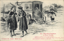 Delcampe - CPA Nos Bons Paysans La Bonne Aventure - Astrologie