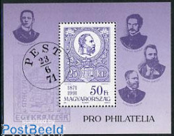 Delcampe - Hungary 1991 Philately S/s, Mint NH, Stamps On Stamps - Ungebraucht