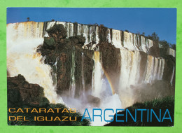 Delcampe - Argentine : Cataratas Del Iguazu - Prov. De Misiones (timbres YT 1889 Et 1959) - Argentinien