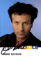 Delcampe - CPA Schauspieler Andre Dietrich, Portrait, Autogramm - Schauspieler
