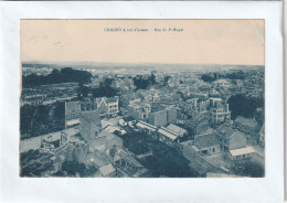 Delcampe - CPA :  14 X 9  -  CHAUNY  à  Vol  D'oiseau  -  Rue  Du  Pt. Royal - Chauny