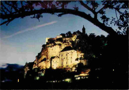 Delcampe - Carte Postale - 46 - Rocamadour - Féérie Nocturne - Nuit - CPM - Voir Scans Recto-Verso - Poscard - Carta Postal -  Post - Rocamadour