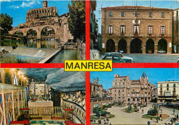 Delcampe - Carte Postale - Espagne - Espana - Cataluna - Manresa - Multivues - Automobiles - CPM - Voir Scans Recto-Verso - Poscard - Barcelona
